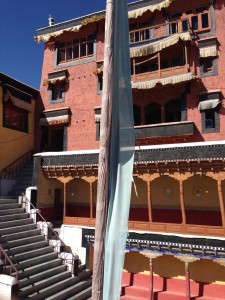 Tikksey monastery.